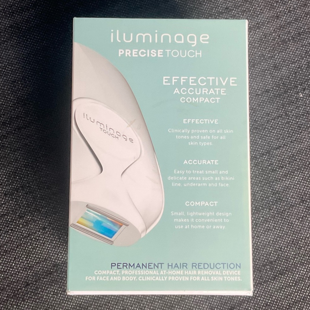 ILUMINAGE Precise Touch Laser Permanent Hair Reduction Device for Face & Body - Picture 3 of 5